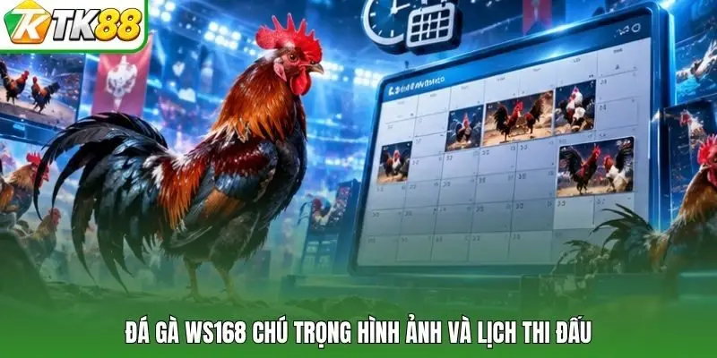 Đá gà WS168 chú trọng hình ảnh và lịch thi đấu