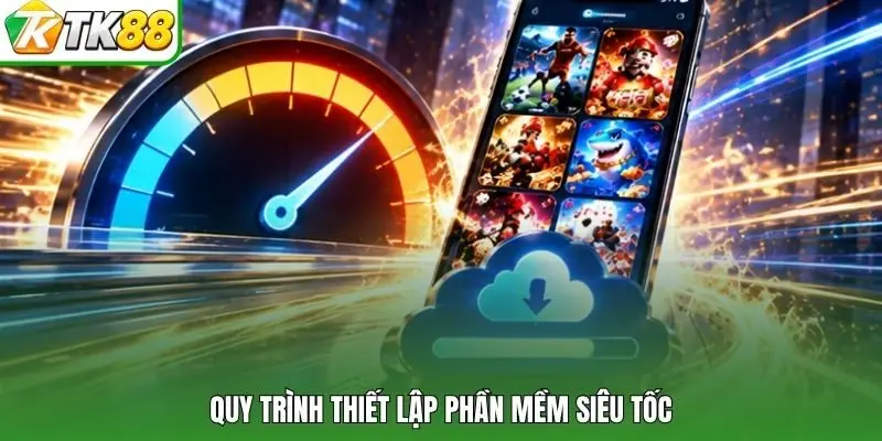 Quy trình thiết lập phần mềm siêu tốc