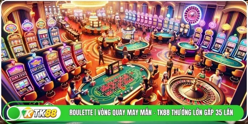 Roulette | Vòng Quay May Mắn - TK88 Thưởng Lớn Gấp 35 Lần